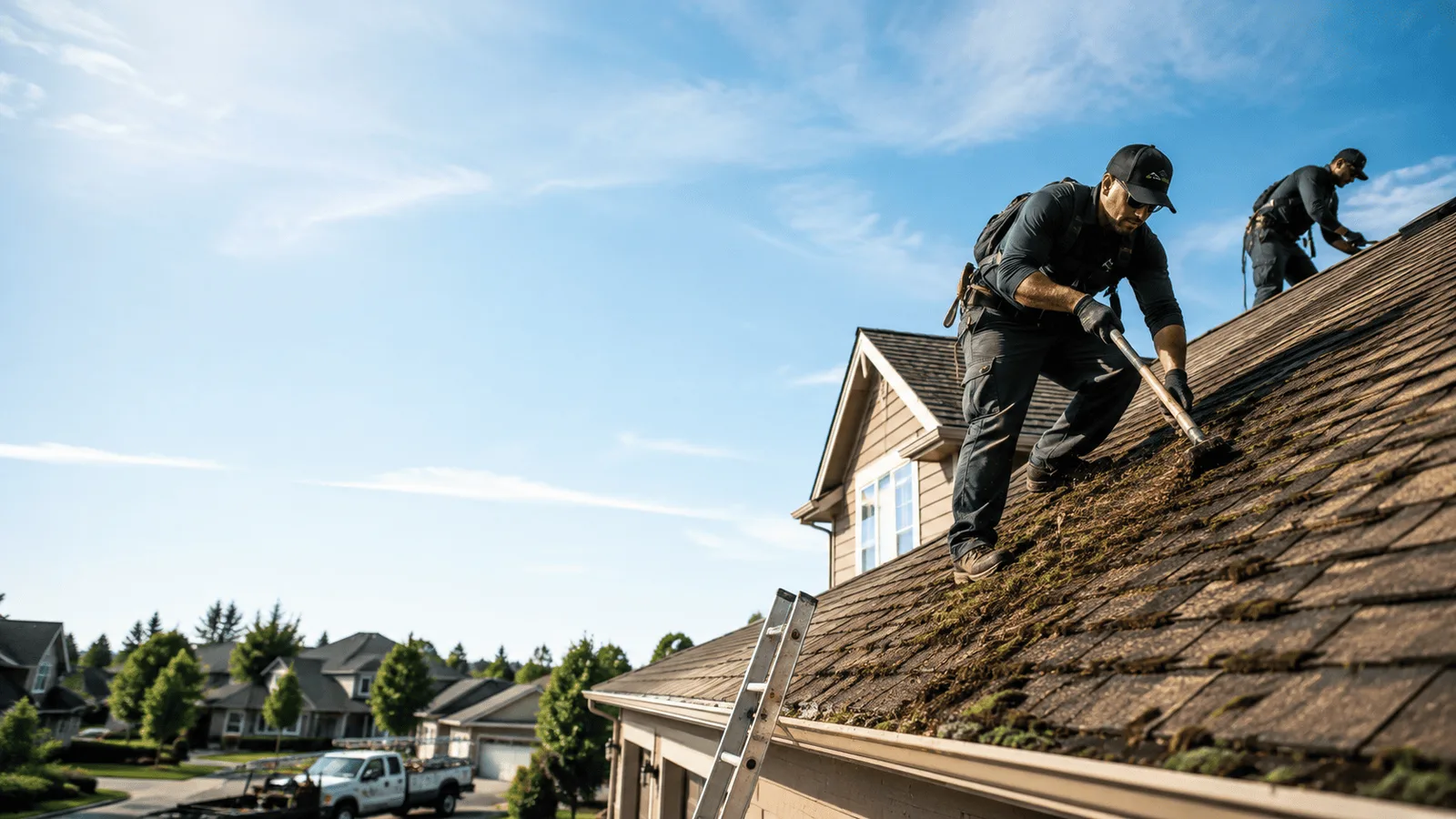 Roof Moss Removal in Middletown, CA near me